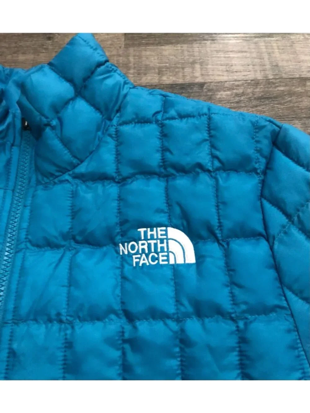 The North Face Men's ThermoBall Eco Jacket Mens Medium Blue New $210 Tags